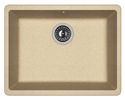 Кухонная мойка Florentina Вега 500 бежевый