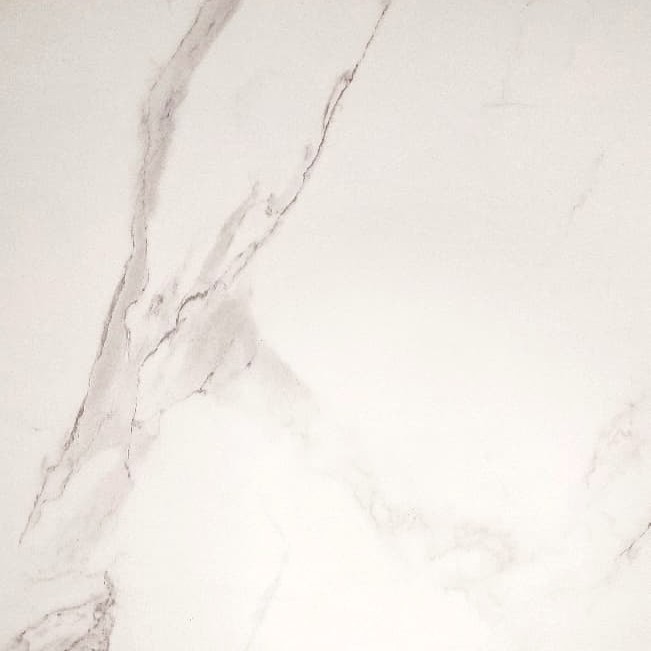 HPL панель Мрамор белый 610*3660*4 мм тонкий