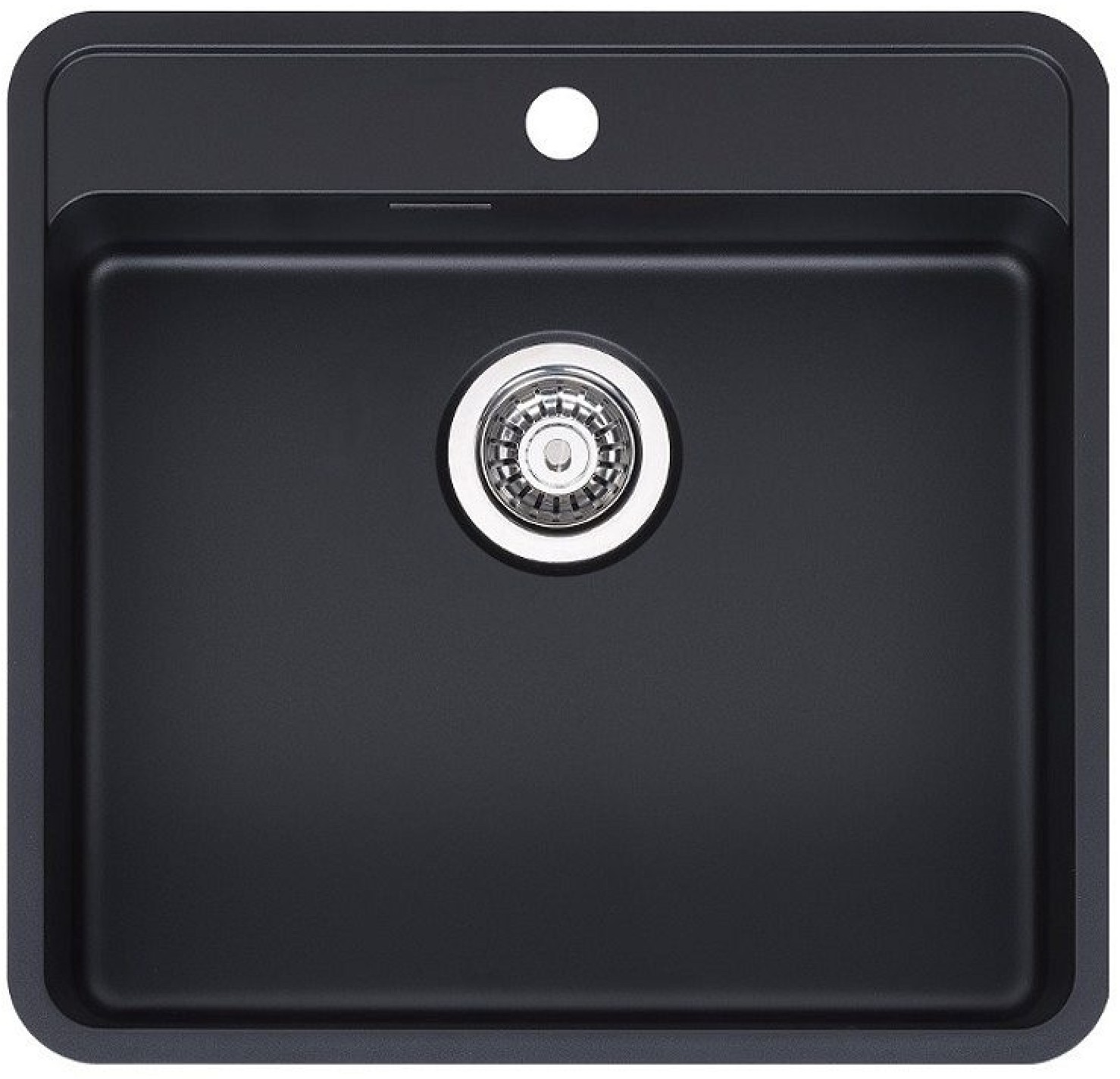 Кухонная мойка Reginox New York 50х40 tapwing jet black