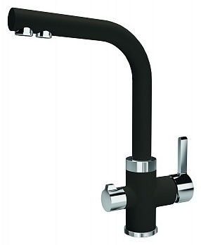 Кухонный смеситель Florentina Арес Антрацит