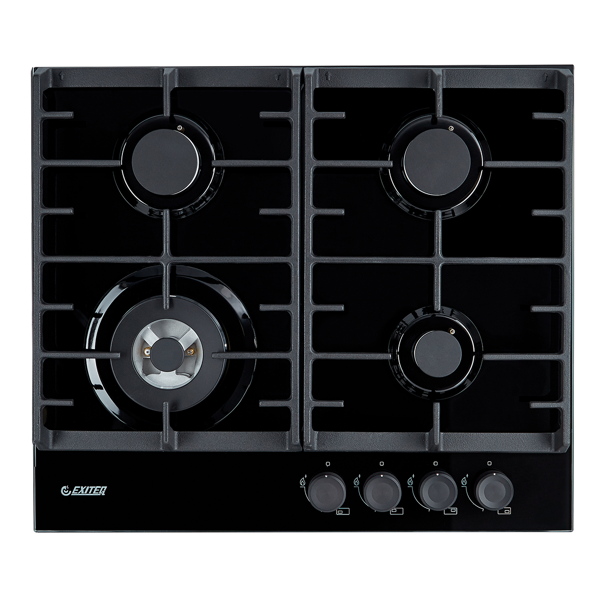 Варочная поверхность газовая Exiteq EXH-207 black